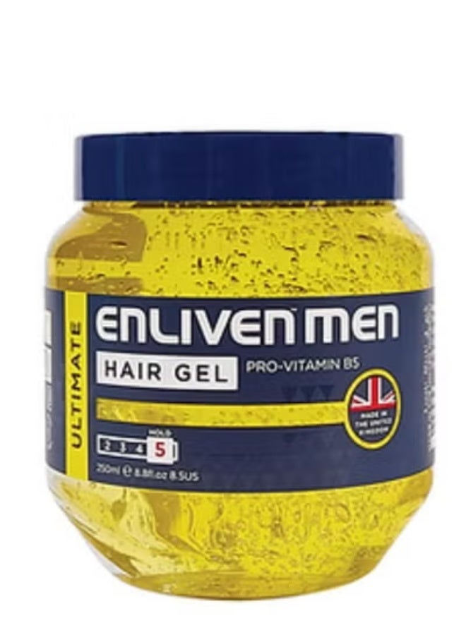 جيل شعر أولتيميت برو فيتامين ب5 أصفر 250 مل